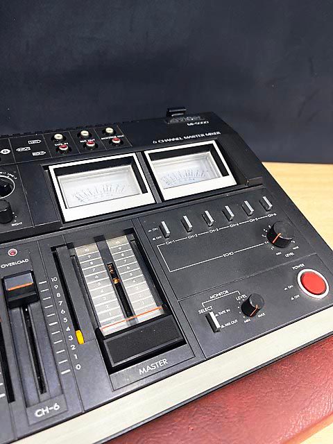 ジャンク品】 Victor ビクター 6チャンネル マスターミキサー MI-5000