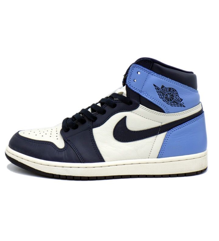 ナイキ NIKE 【 AIR JORDAN 1 RETRO HIGH OG OBSIDIAN 555088 140 】 エア ジョーダン 1 ハイ オージー オブシディアン スニーカー　h8858