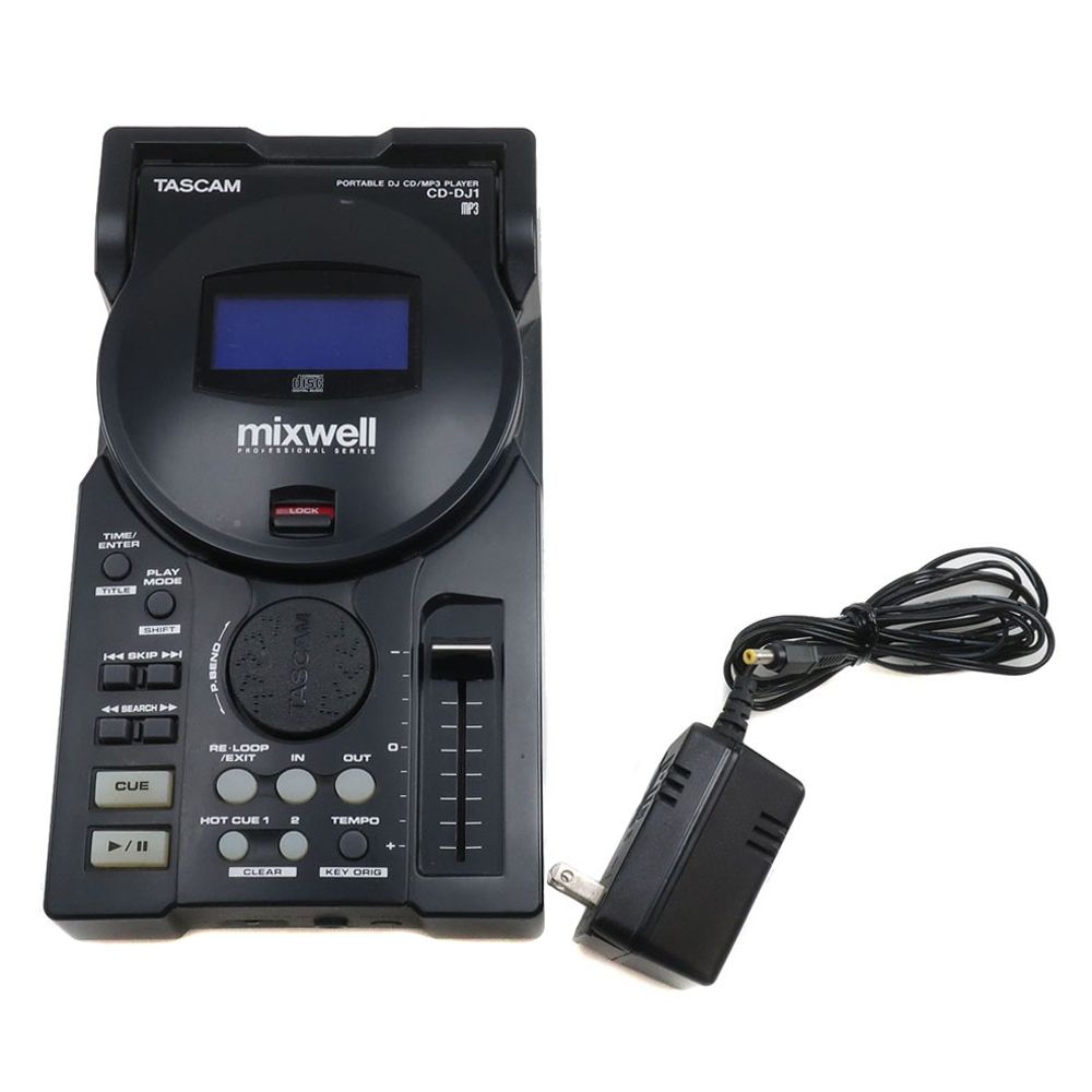 TASCAM】タスカム ポータブル DJ用 CD/MP3プレ-ヤー mixwell CD-DJ1 _