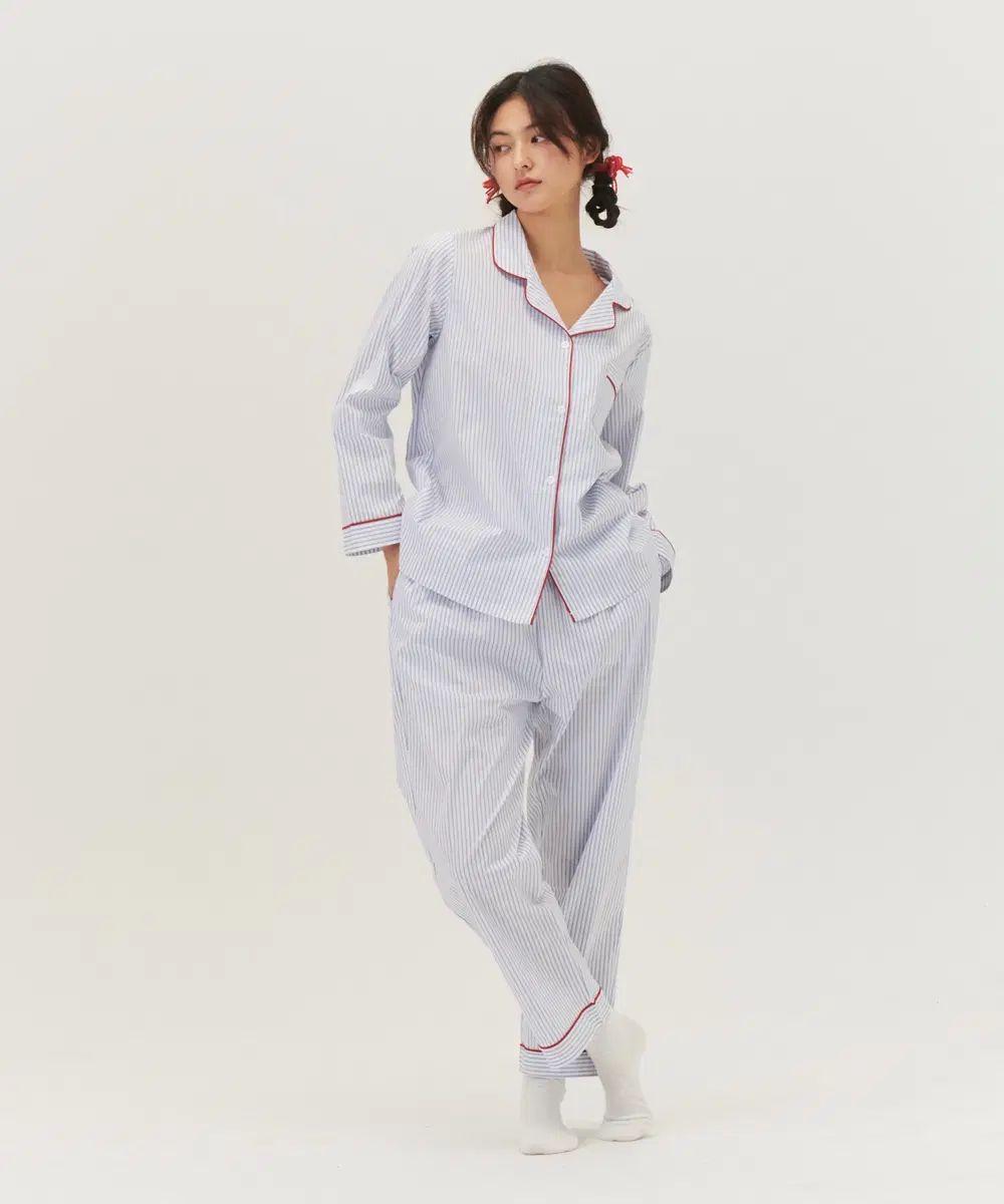 gucci オキット スタンダード Tシャツ キング ストライプ パジャマ 長袖 セット