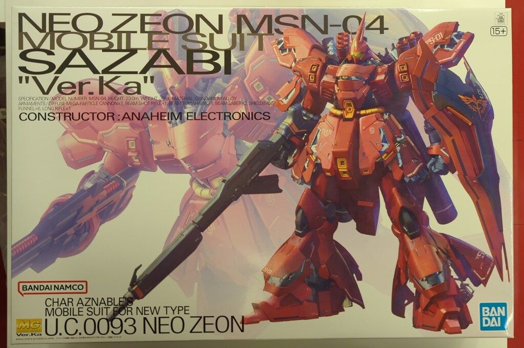 BANDAI SPIRITS MG 1/100 バンダイナムコ版 サザビー Ver.Ka/15+表記 8,408円