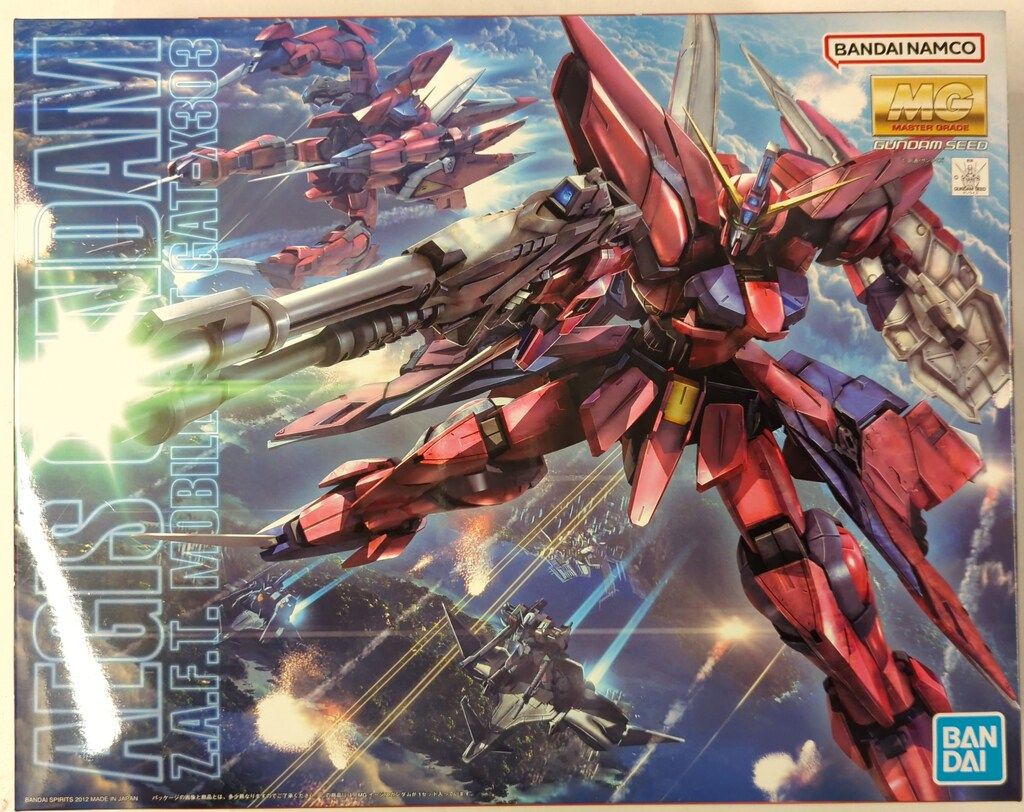 BANDAI SPIRITS バンダイナムコ版 MG 機動戦士ガンダムSEED 【イージスガンダム/AEGIS GUNDAM】