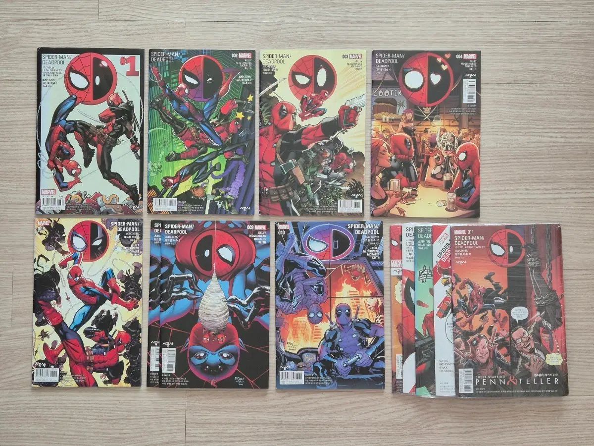 スパイダーマン/デッドプール シュー 1 - 12 巻 出品