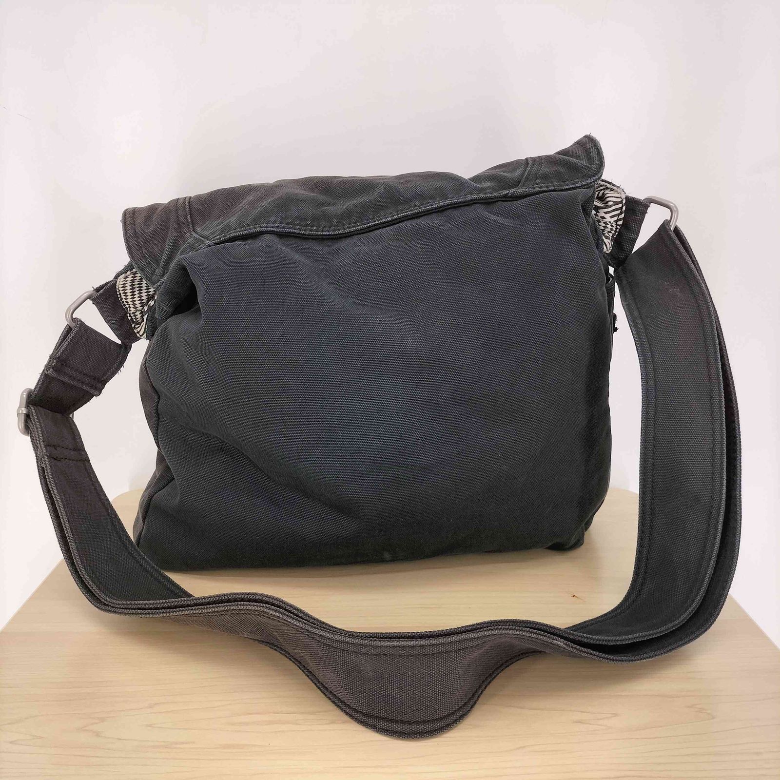 ディーゼル DIESEL 00S Canvas logo shoulder bag ロゴ キャンバス 