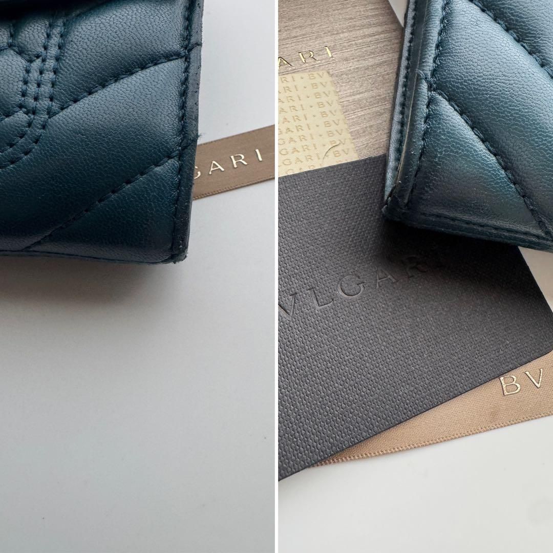 美品】 546 BVLGARI ブルガリ セルペンティ 2つ折り 長財布 - メルカリ