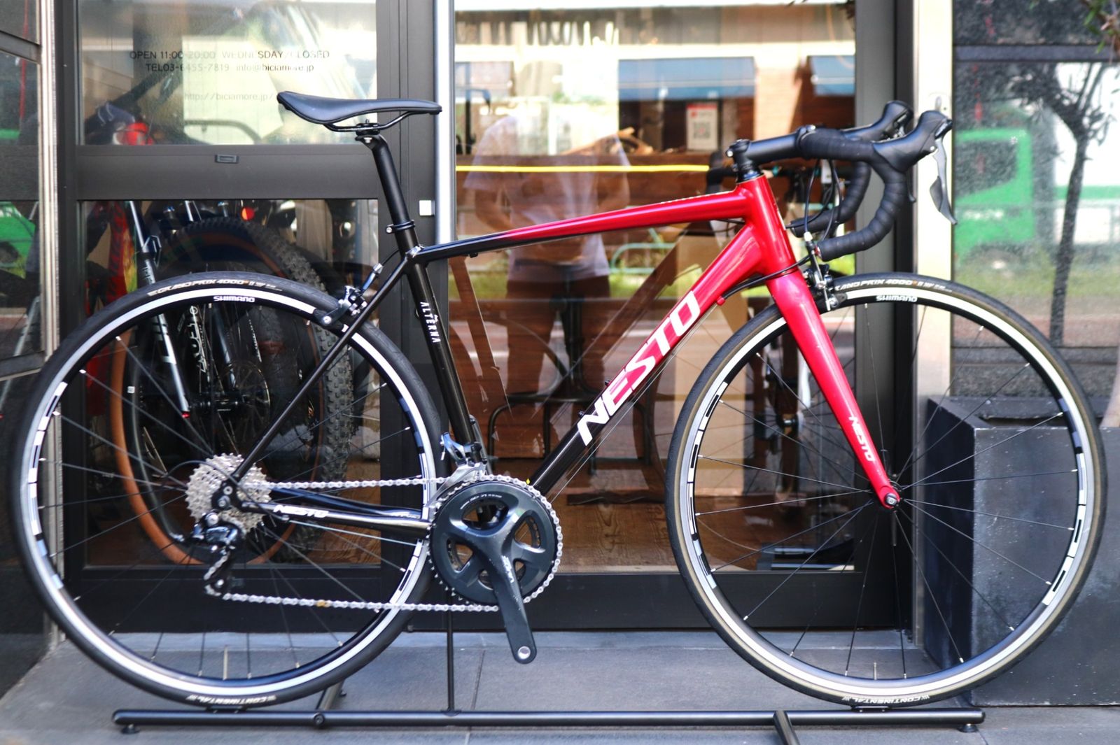 【4iiii 片側パワーメーター装着】 ネスト NESTO オルタナ ALTERNA 2023モデル 500サイズ シマノ ソラ R3000 MIX 9S アルミ ロードバイク 【東京南麻布店】 55,620円