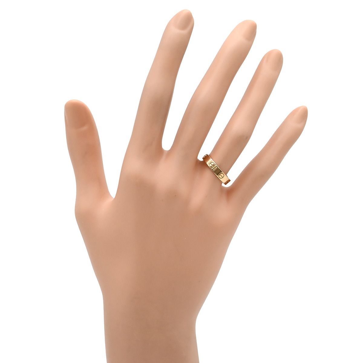 最終値下げ【Cartier】ミニラブリング PG 51 カルティエ Cartier リング 指輪 ミニラブリング ピンクゴールド #51