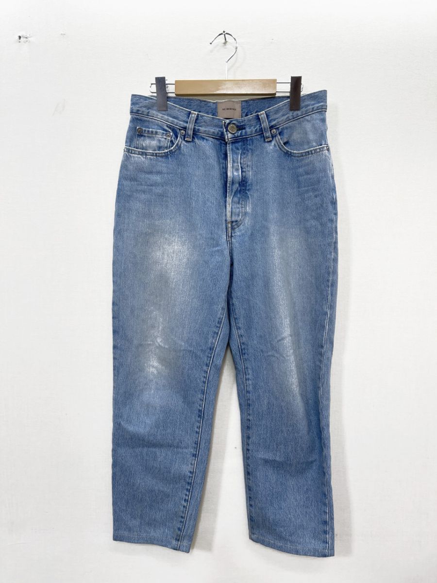 THE SHISHIKUI シシクイ LOOSE EASY JEANS ボタンフライ デニムパンツ size36 (M相当)/ライトインディゴ ■■◎レディース