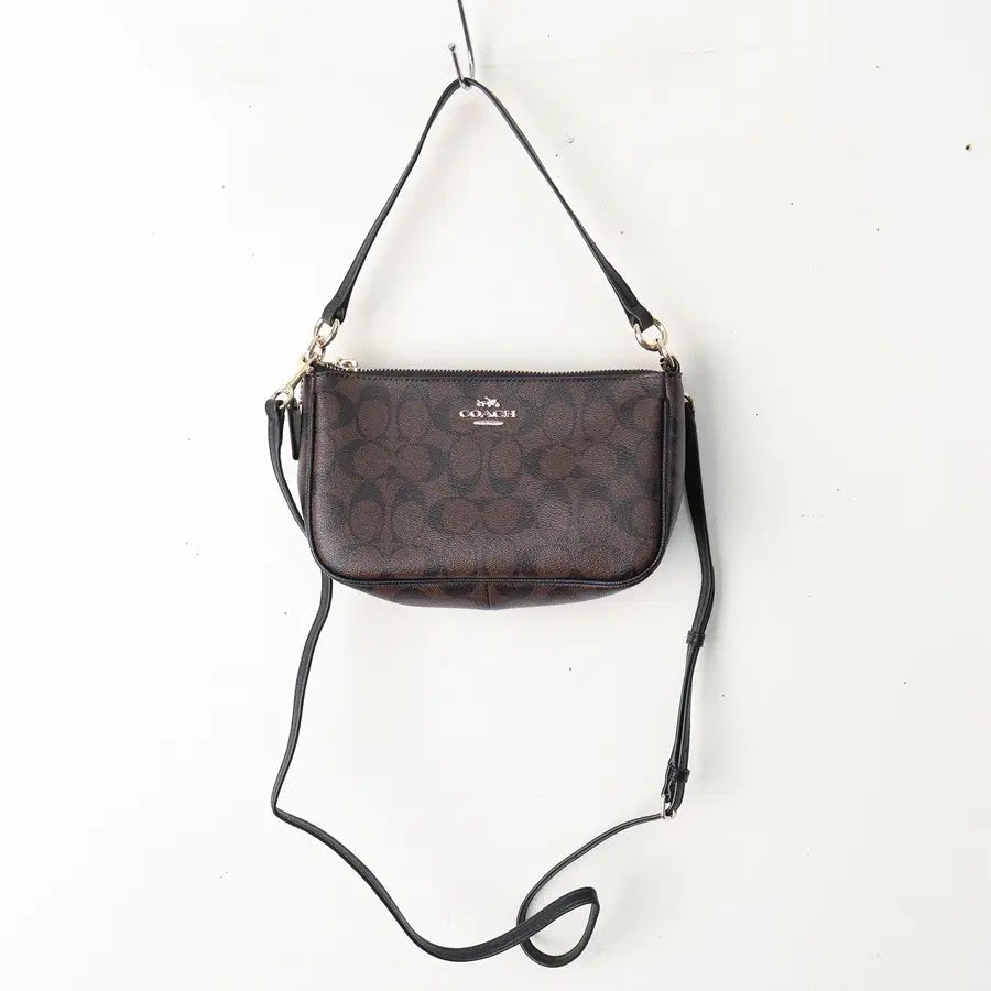 COACH シグネチャー トップスハンドル ミニ ショルダー クロスバック