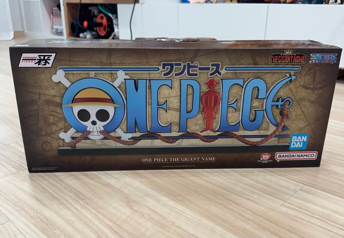 ONE PIECE 一番くじ ロゴ d賞 ジャイアント ネーム フィギュア 未開封