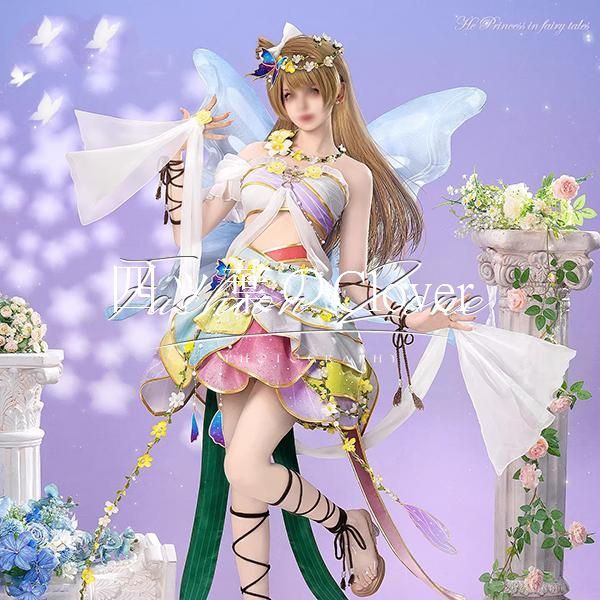 人気商品LoveLive ラブライブ 風 南ことり 花妖覚醒コスプレ衣装ウィッグ cosplayハロウィン演出服変装vs805