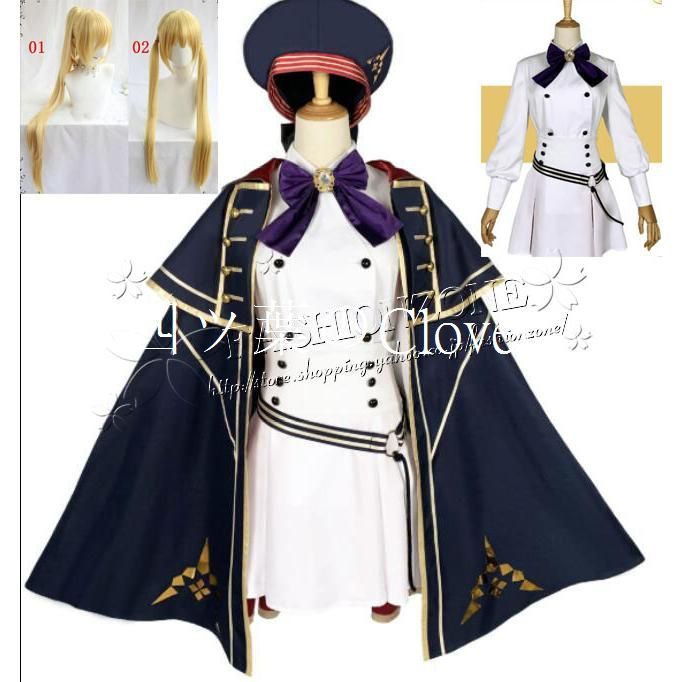 人気商品Fate/Grand Order 風 FGO アルトリア・ペンドラゴン コスプレ衣装ウィッグcos靴道具手杖 cosplay 霊基再臨第二段階 ハロウィン変装 仮装 撮影 祭りvs805