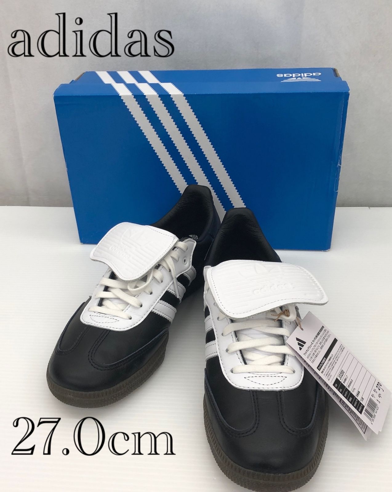 ａｄｉｄａｓ　ｊｉ３２００　ＳＡＭＢＡ　ＬＴ　スニーカー アディダス　ブラック　２７．０ｃｍ　メンズ_255