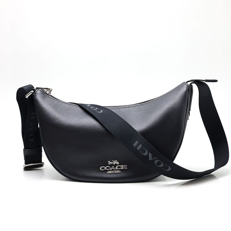 【楠本質店/元住吉】COACH/コーチ　ペース ショルダー バッグ　カラー：ブラック　※キーホルダーなし　【中古】