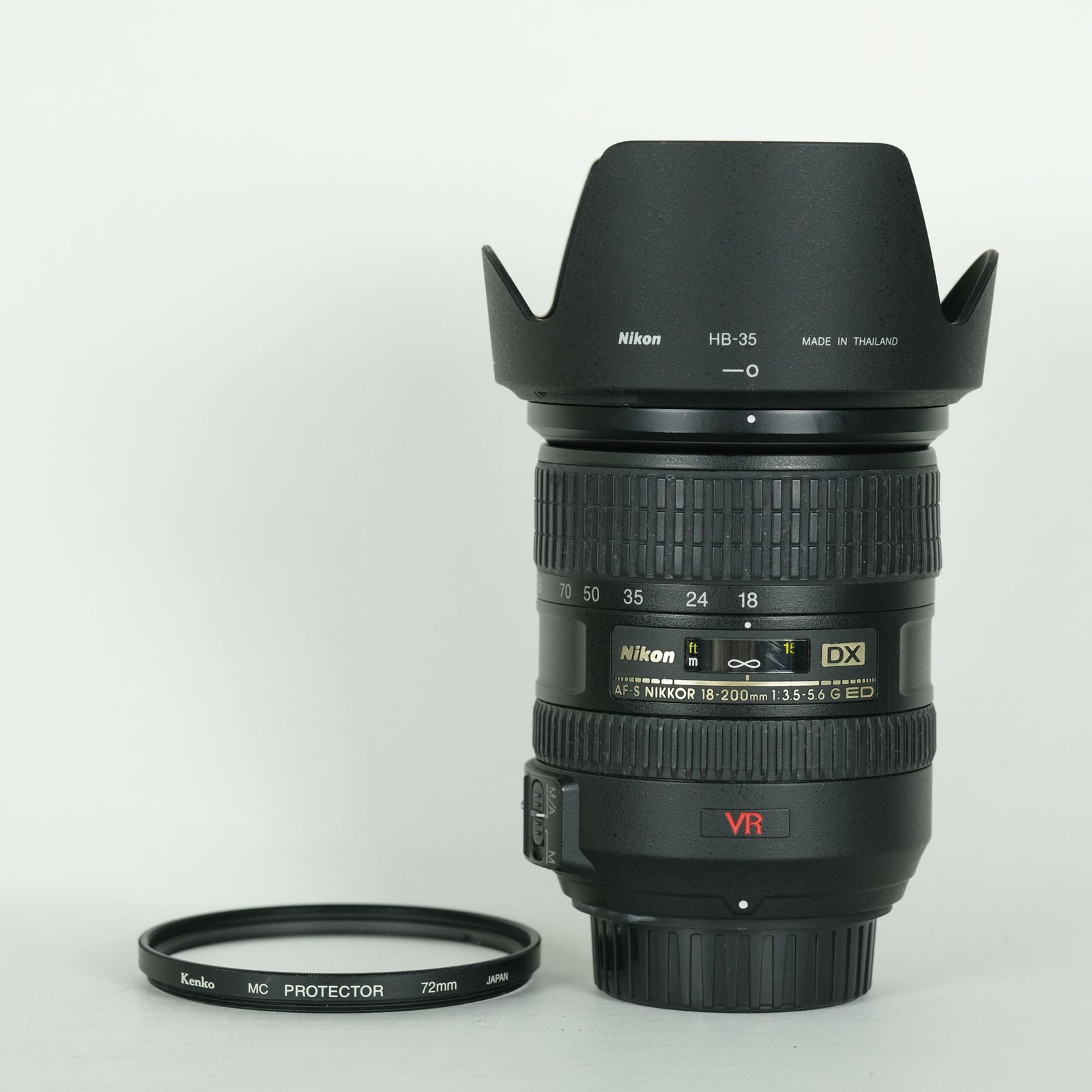 [良品 | フィルター付] Nikon AF-S DX VR Zoom-Nikkor 18-200mm F3.5-5.6G IF-ED | Nikon Fマウント