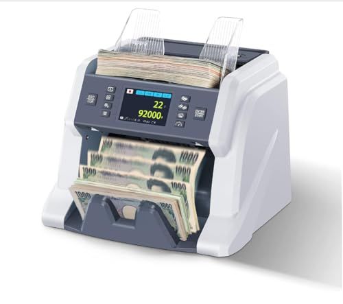 RIBAO BC-40マネーカウンティングマシン、カウンティングマシン、4カ国通貨マネーカウンティングマシン、UV/MG/IR/CISインテリジェント識別、偽造検出、高速★ d0ce6d8f