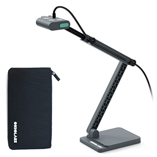 OKIOCAM S2 Pro USB 書画カメラ/WEBカメラ/実物投影機 4K 1300万画素10cm近接撮影 PC Mac iPad対応 LEDライト/マイク内蔵 オンライン授業 Zoom テレビ会議最適 ポータブルポーチ付き★ b4160dce 18,825円