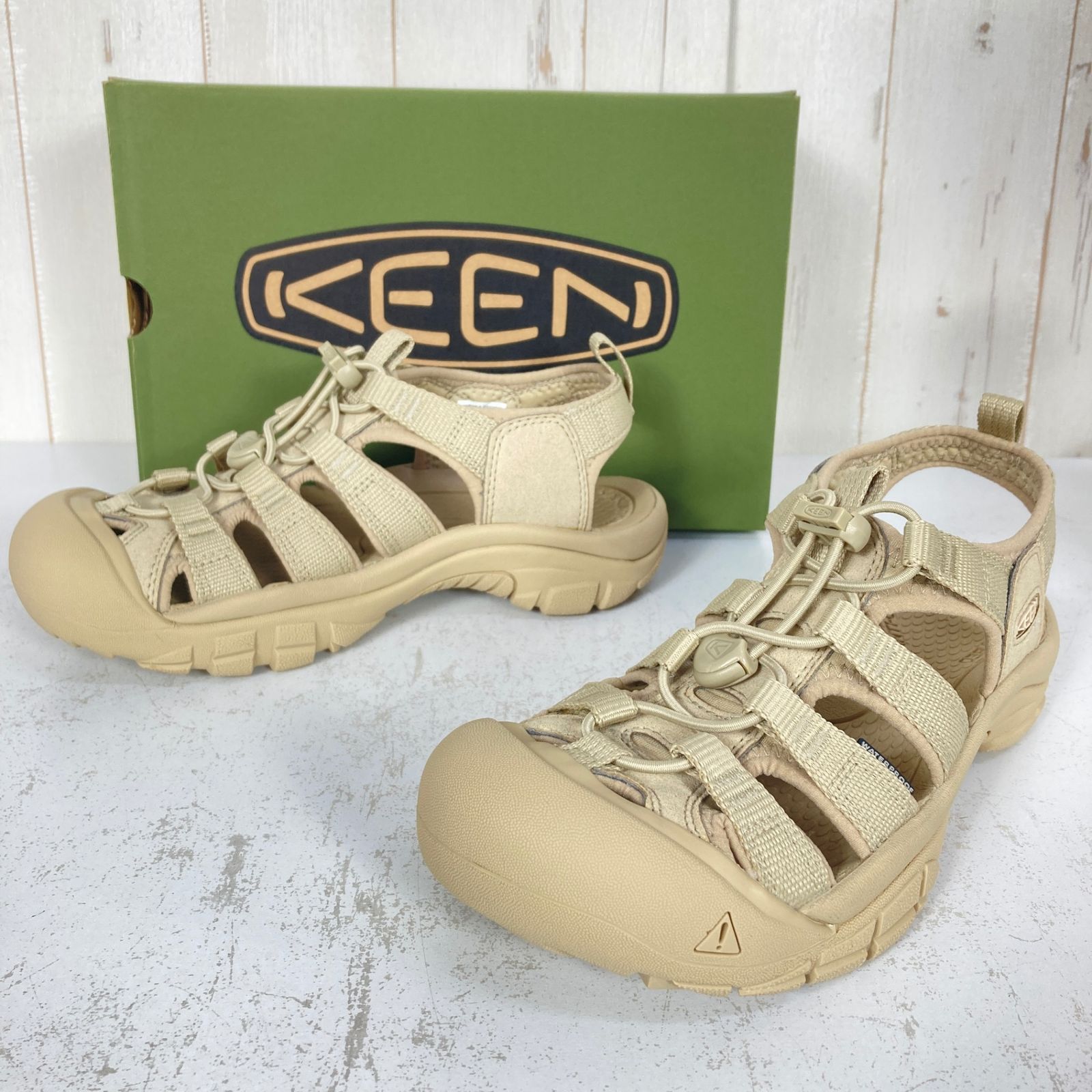 📦️Women's 24.0cm ベージュ系 Keen ( キーン ) ニューポート エイチ