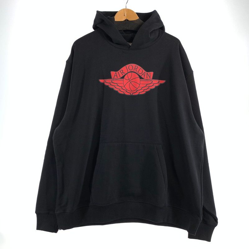 【中古品】 SAINT MICHAEL×JORDAN セントマイケル ジョーダン FV4718-100 FLEECE L S HOODIE フーディー パーカー BLACK SIZE:XL 【142-260807-io-15-fuzh】 14,850円