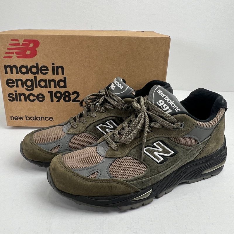 【中古品】 NEW BALANCE ニューバランス M991FDS SNEAKER OLIVE SIZE:25.0cm スニーカー 靴 【162-260807-io-46-fuzh】 9,240円