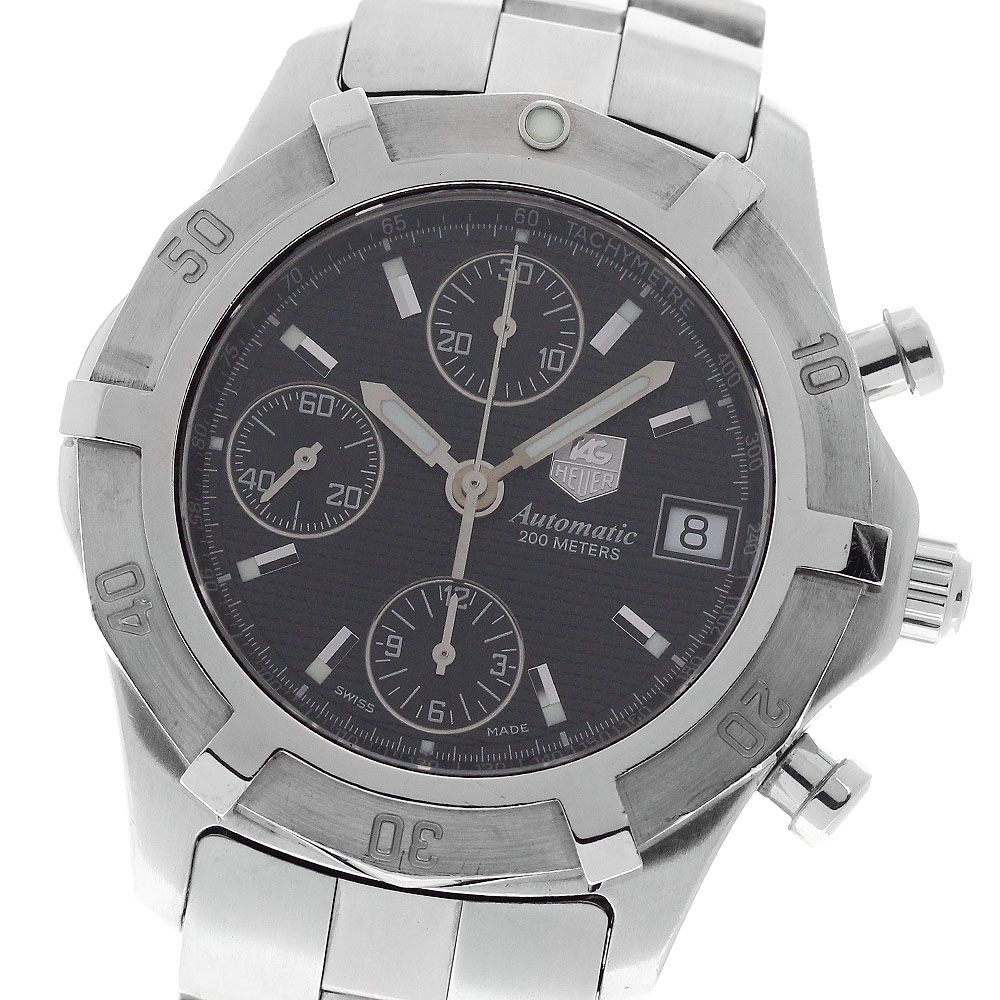 タグホイヤー TAG HEUER CN2111 エクスクルーシブ デイト クロノグラフ 自動巻き メンズ 保証書付き_959838