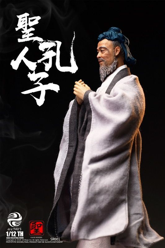 【予約】【新品】303TOYS 聖人シリーズ 1/12 NO.SR001 至聖先師・孔子 通常版【正規品】
