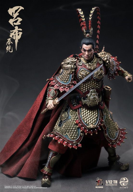 【予約】【新品】303TOYS 掌中三国志 1/12 SG009 飛将呂布（りょふ）-奉先 通常版【正規品】