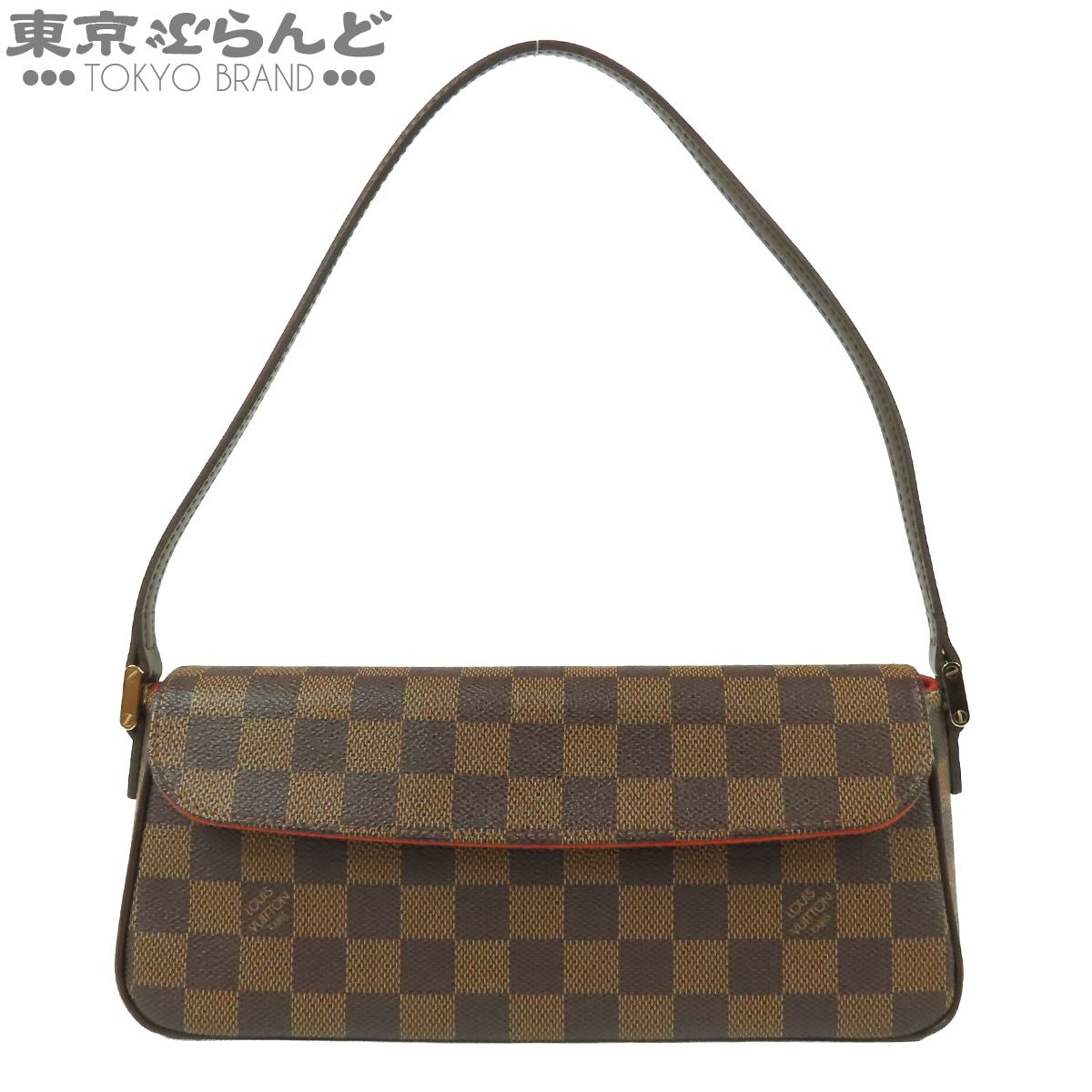 ルイヴィトン LOUIS VUITTON レコレータ N51299 ブラウン ダミエキャンバス ハンドバッグ レディース 101889646