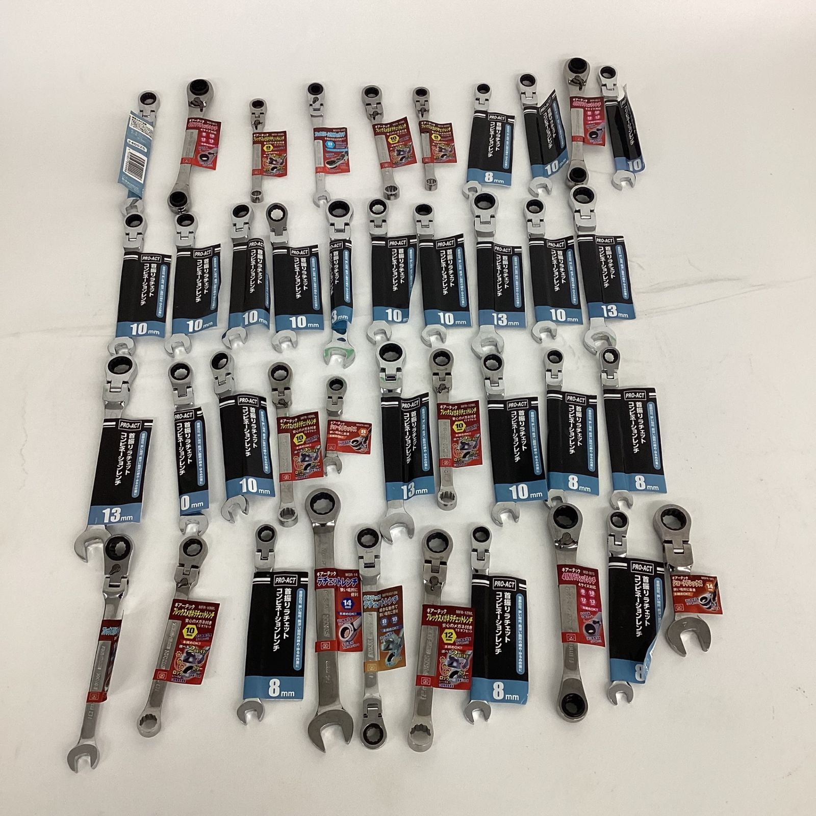 SK11 PRO-ACT 首振りラチェットコンビネーションレンチ 40点セット【狭山】