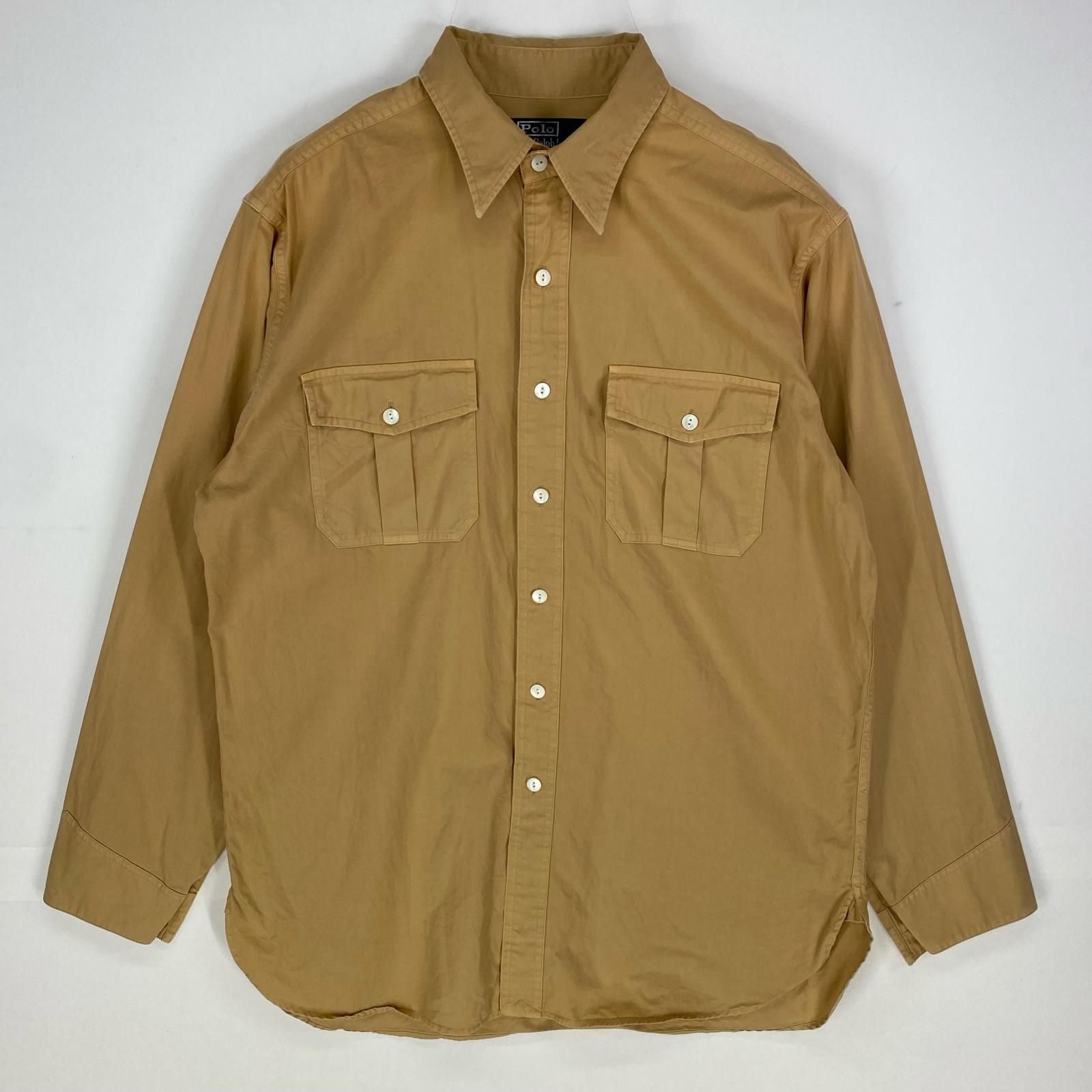 古着 ポロバイラルフローレン Polo by Ralph Lauren 長袖シャツ 胸
