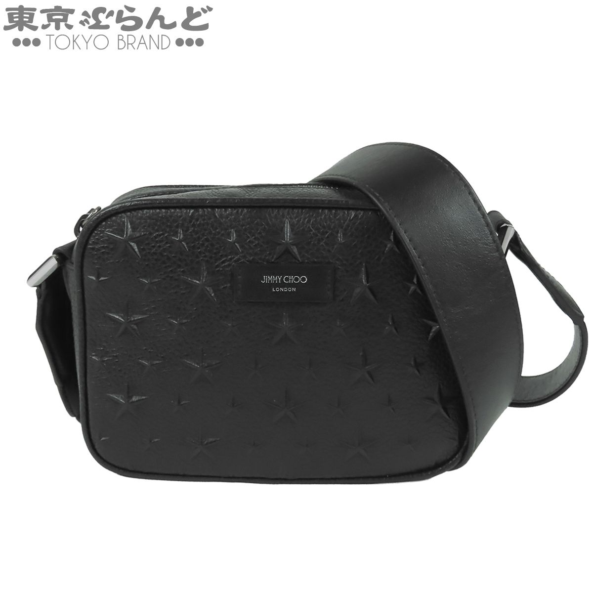 ジミーチュウ JIMMY CHOO ボックスカメラ ブラック 黒 レザー スモール スターエンボス ショルダーバッグ レディース 101889171 39,325円