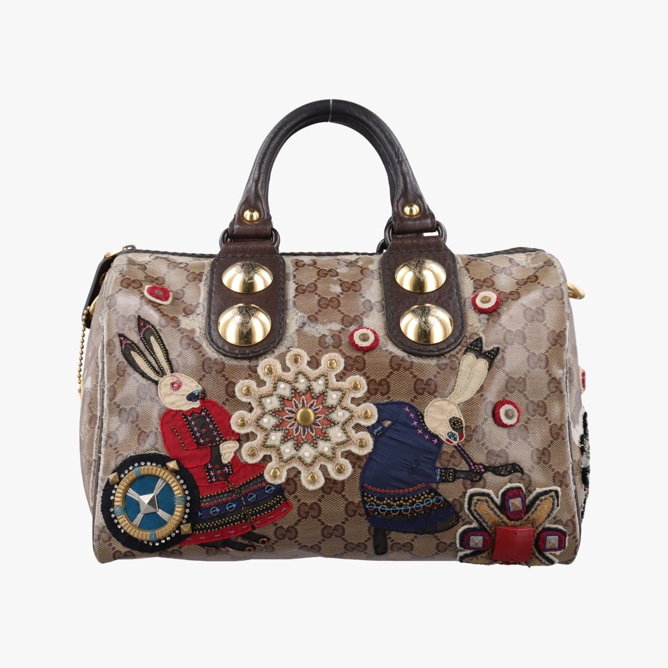 グッチGucciバブーシュカ マルチカラー PVCコーティングキャンバス 207775 I2799079 39,000円