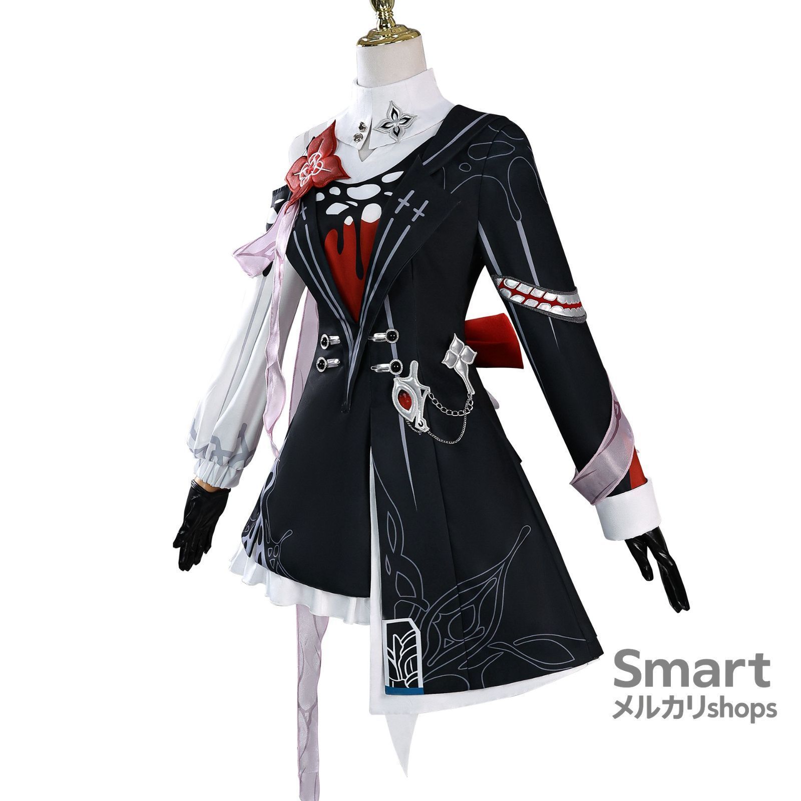 コスプレ 衣装 崩壊スターレイル 長夜月 三月七風 ゲーム アニメ キャラクター 仮装 舞台 コスチューム レディース M251015-7