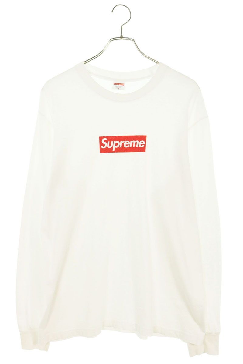 シュプリーム 20AW Box Logo L/S Tee ボックスロゴ長袖カットソー メンズ M