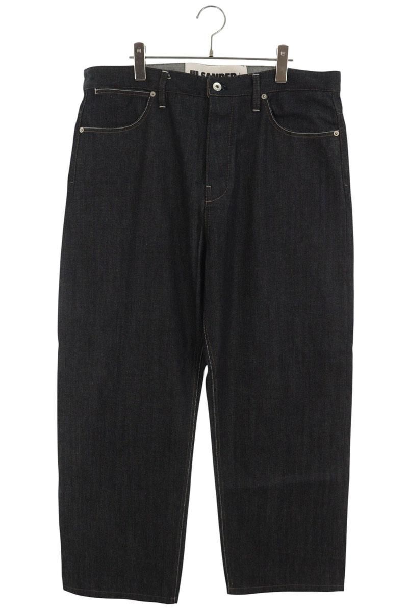 ジルサンダー J23KA0102 バックロゴパッチ ルーズフィットデニムパンツ メンズ 35