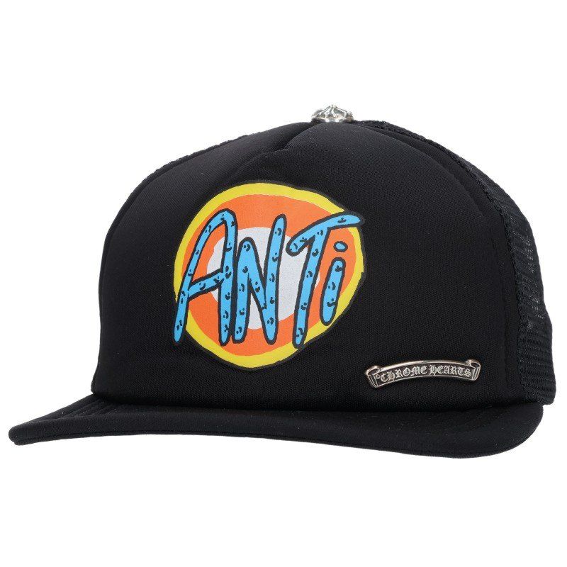 クロムハーツ TRUCKER CAP ANTI/トラッカーキャップ PPO SEXRCDクロスボール付メッシュキャップ帽子 メンズ ONE SIZE 58,260円