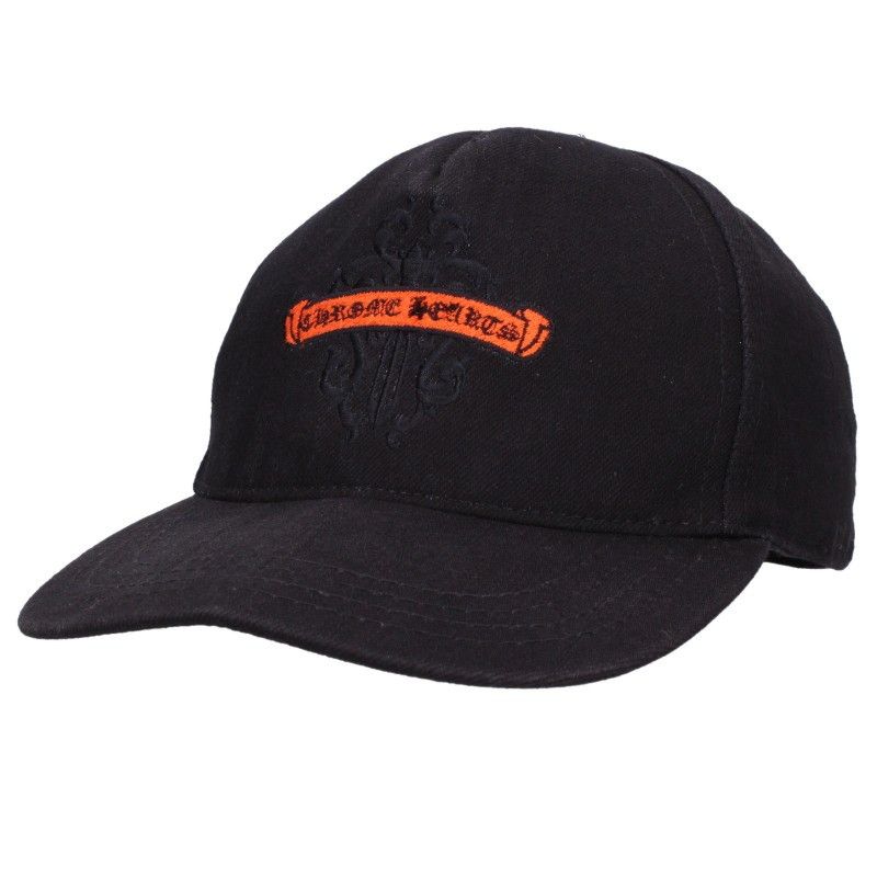 クロムハーツ TRUCKER CAP/デニムトラッカー ヴァインダガーステッチデニムキャップ メンズ