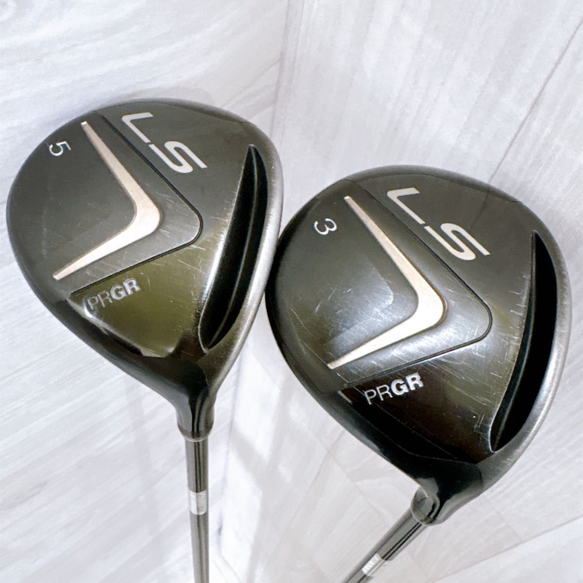 PRGR LS 2021 プロギア フェアウェイウッド 2本セット 3w 5w フレックスSR 右利き G-0741