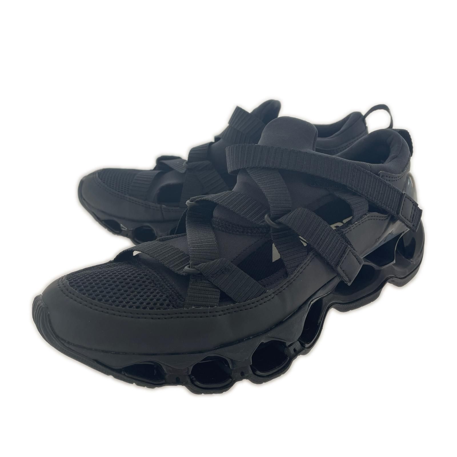 Mizuno ミズノ 1GA251903 ウェーブ プロフェシー ストラップスニーカー size25.5/ブラック
