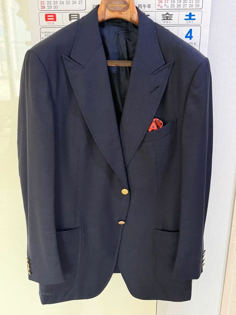 TOM FORD トムフォード スペンサー ゴールド ブレーザー 54-56L