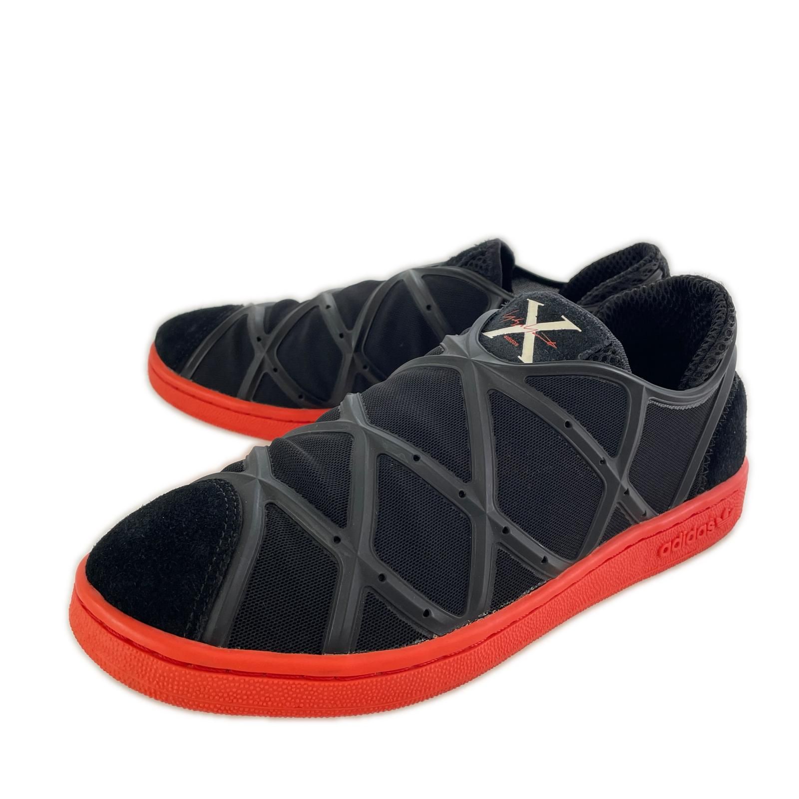 adidas アディダス Yohji Yamamoto ヨウジヤマモト V24938スニーカー size255/ブラック×レッド