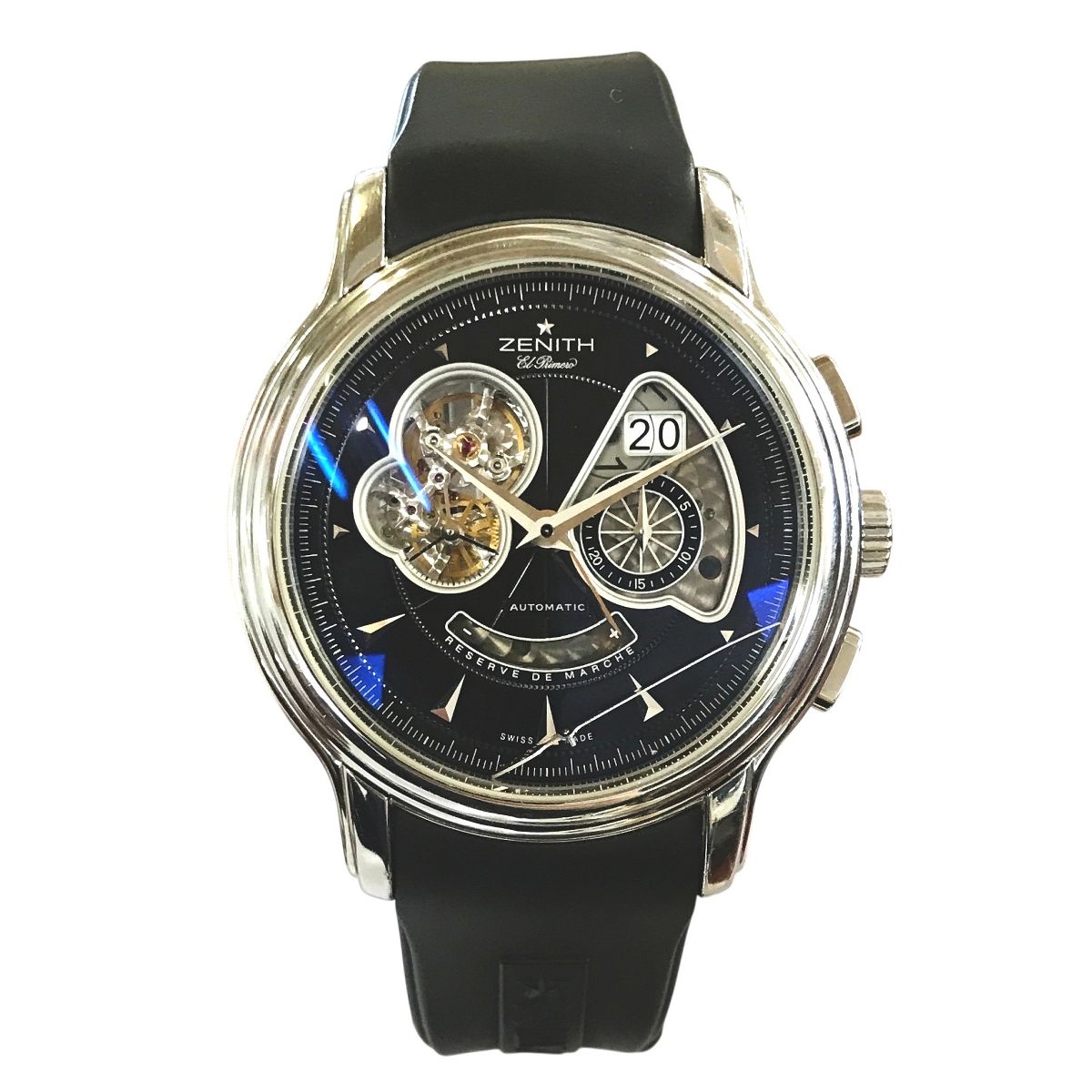 ゼニス ZENITH クロノマスター XXT オープン グランドデイト 03.1260.4039 21.C61 自動巻 メンズ 腕時計 稼働品 ジャンク 鑑定済 T11421807