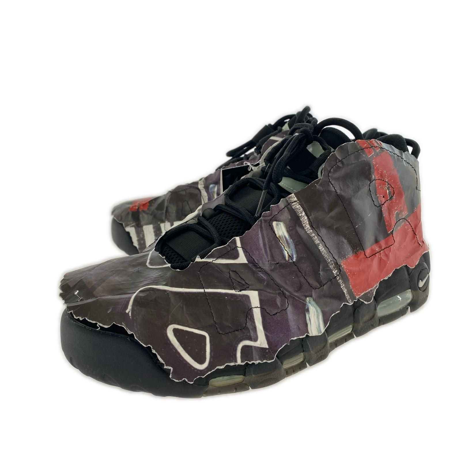 美品 NIKE ナイキ タグ付き AIR MORE UPTEMPO 96 DJ4633-010スニーカー size28.5cm/ブラック