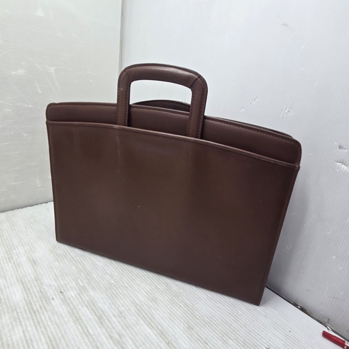 S06005 KARL LAGERFELD バッグ ブラウン 茶色 ハンドバッグ ビジネスバッグ 鞄