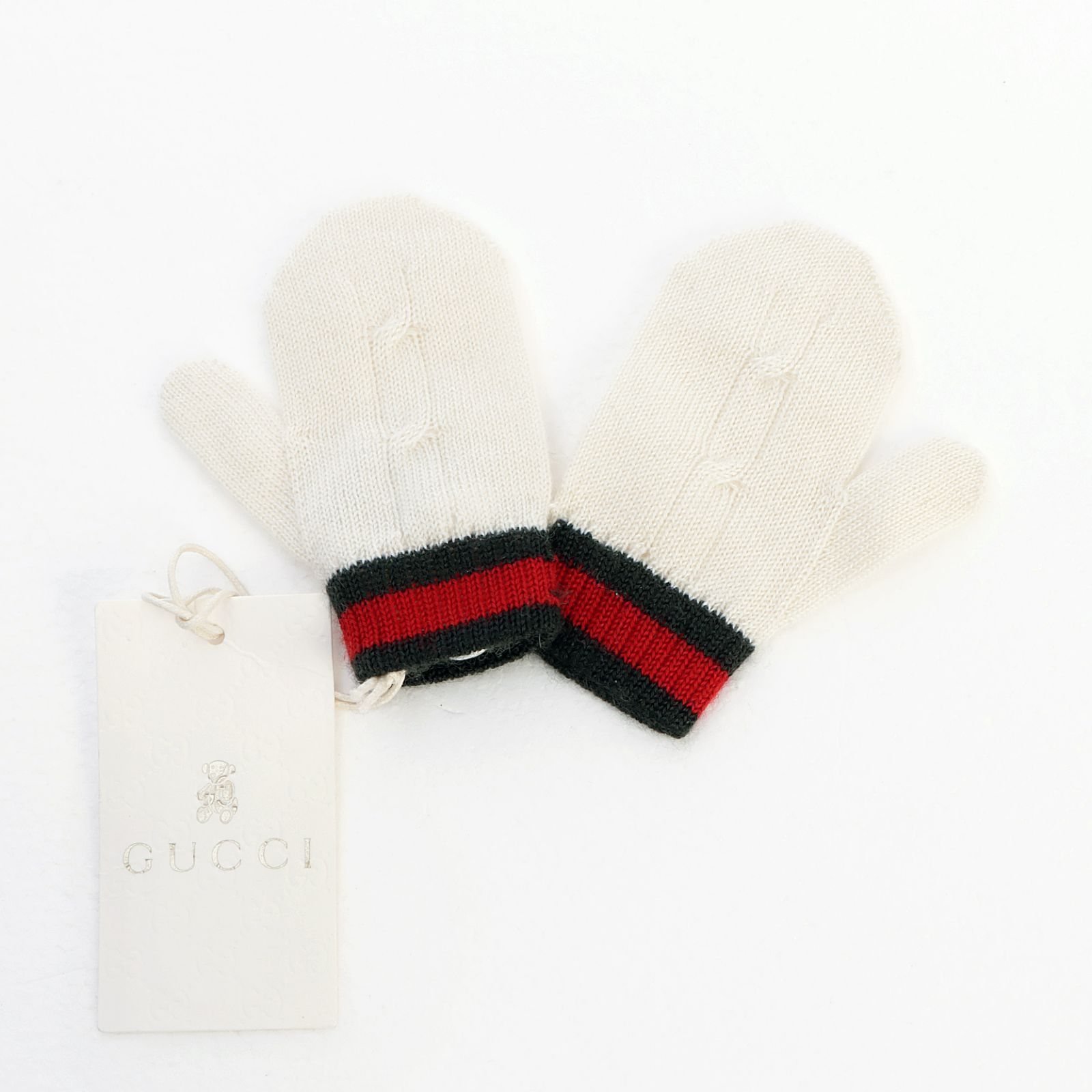 GUCCI カシミヤ100％ ベビー 手袋