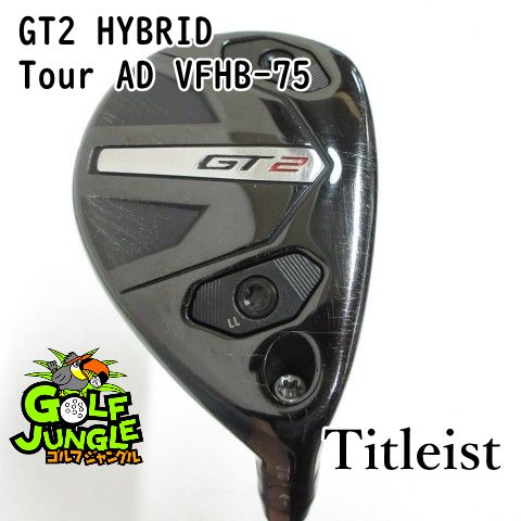 【中古】ユーティリティ タイトリスト GT2 HYBRID Tour AD VFHB-75 R 21 ユーティリティ カーボンシャフト おすすめ メンズ 右[4666]