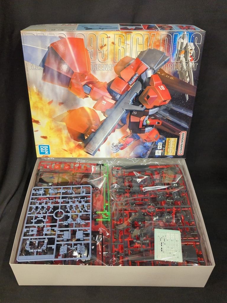 BANDAISPIRITS MG 1/100 バンダイナムコ版 リック・ディアス(クワトロ・バジーナカラー)