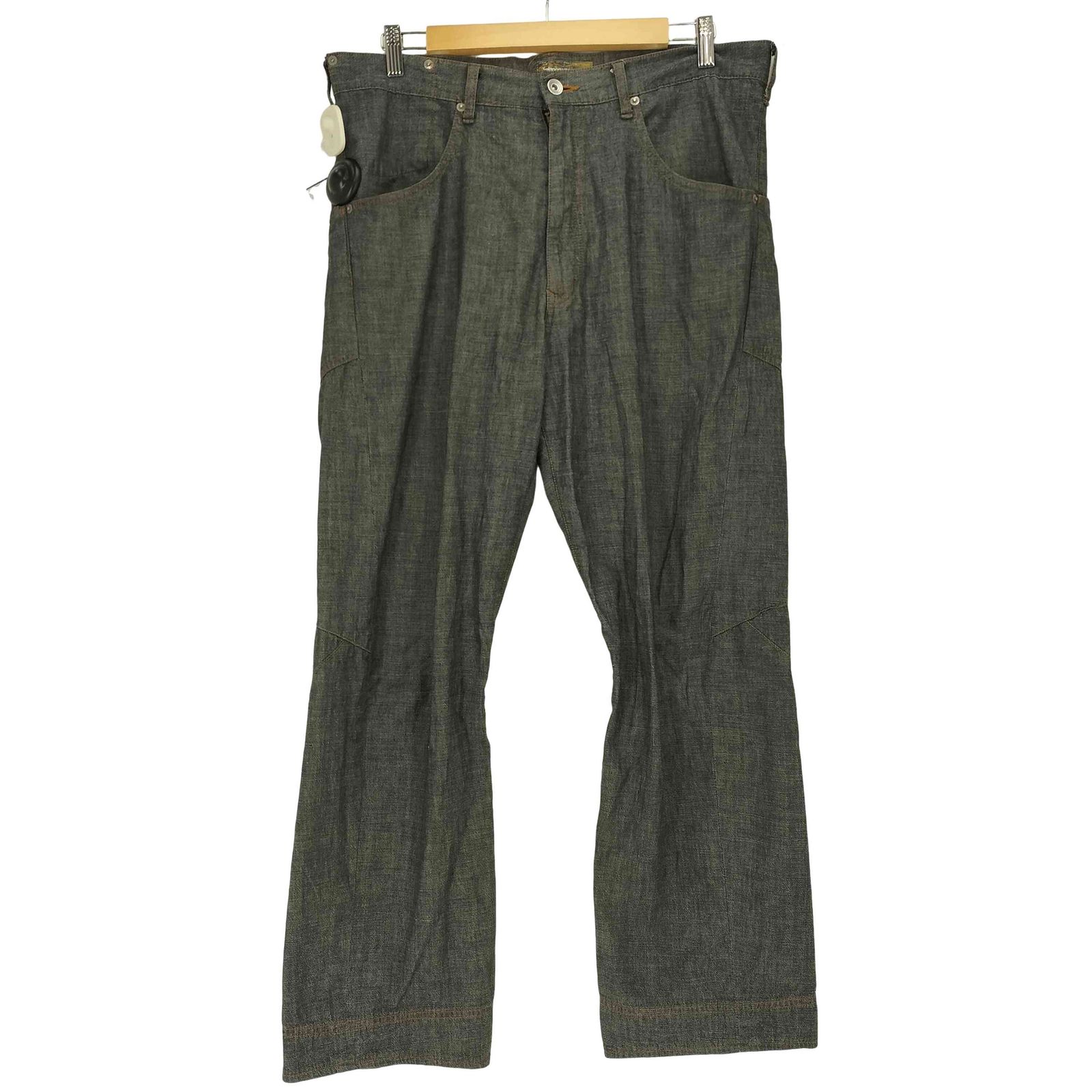 バランスウェアデザイン balanceweardesign 00s 立体裁断 Tech Combo Denim テックコンボデニム ライトオンス メンズ JPN：L
