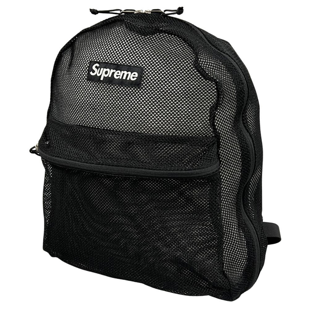 SUPREME シュプリーム 16SS Mesh Backpack メッシュ バックパック リュック デイパック ブラック 正規品 / 41333