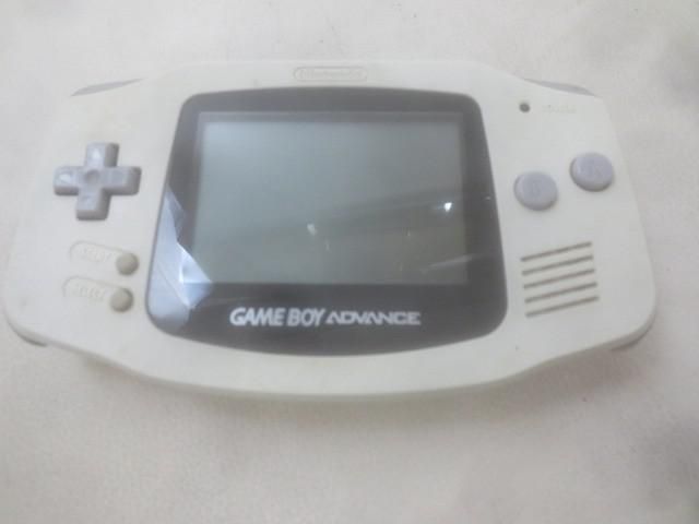 ゲーム ゲームボーイアドバンス 本体 動作品 AGB-001 ホワイト 本体のみ 中古品